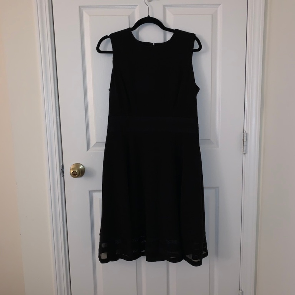 Calvin Klein Little Black Dress Size 12 NWT